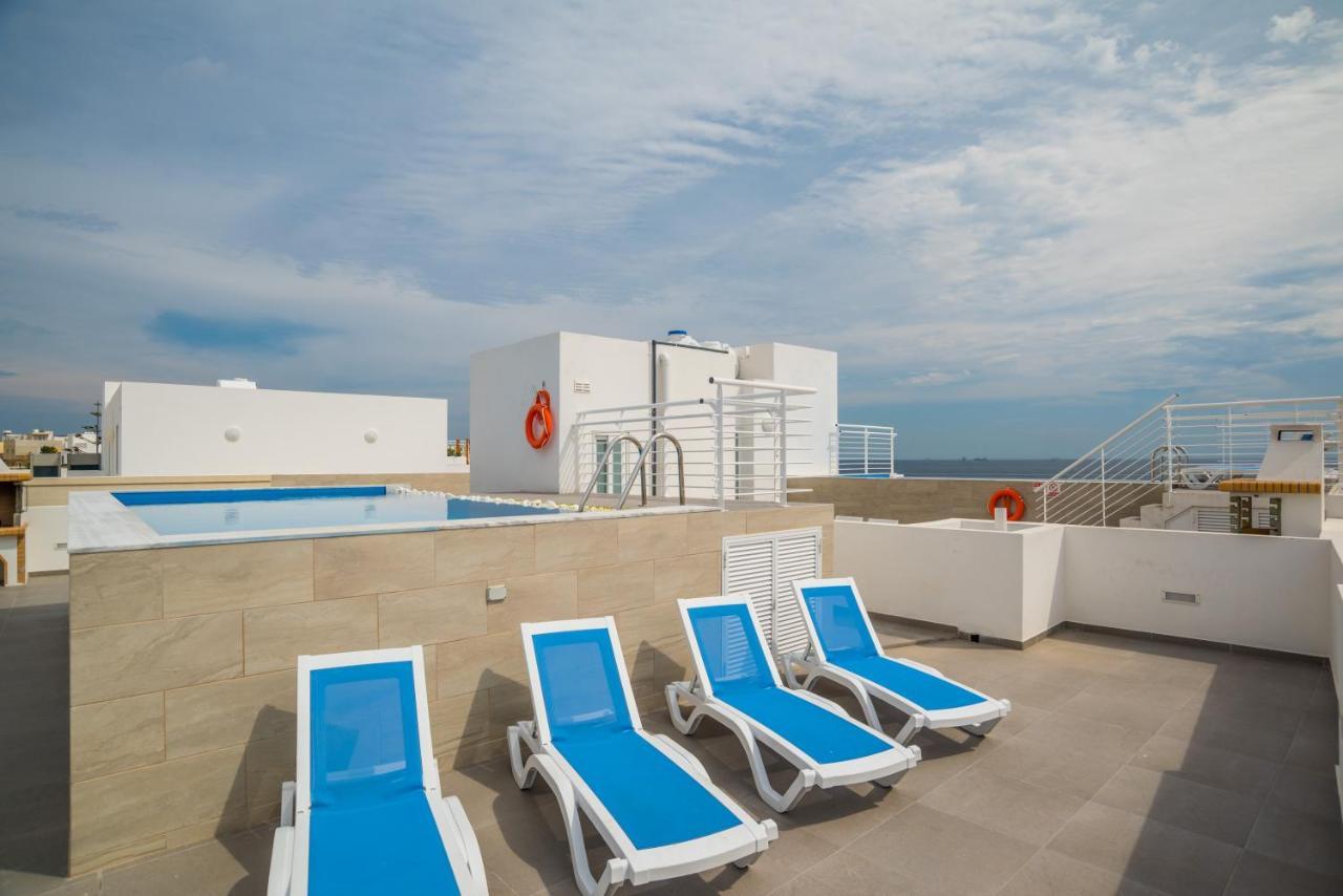 The Sea-Bank Villa Apartments Marsaskala Kültér fotó