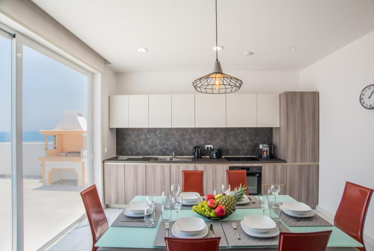 The Sea-Bank Villa Apartments Marsaskala Kültér fotó