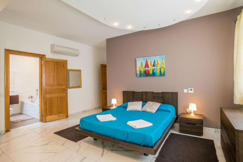 The Sea-Bank Villa Apartments Marsaskala Kültér fotó