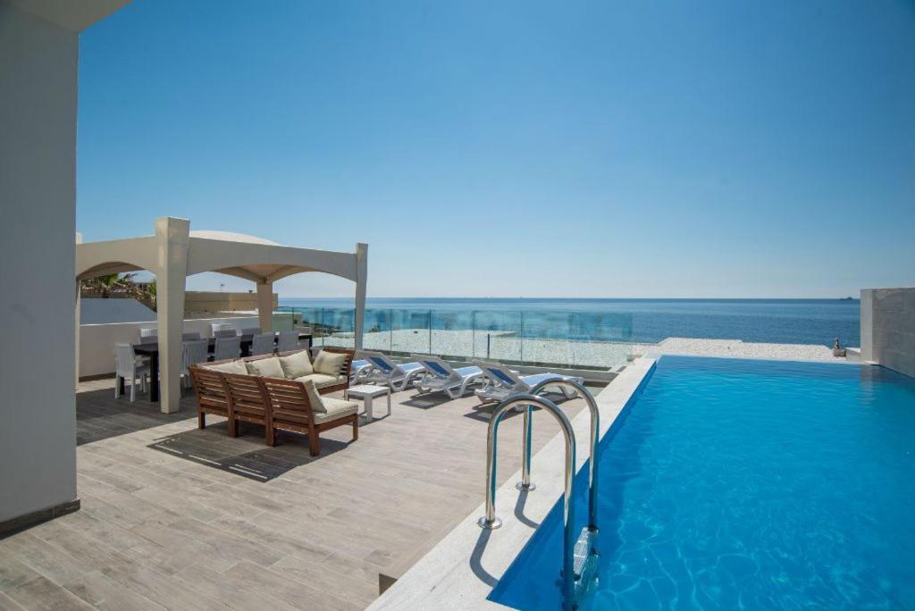 The Sea-Bank Villa Apartments Marsaskala Kültér fotó